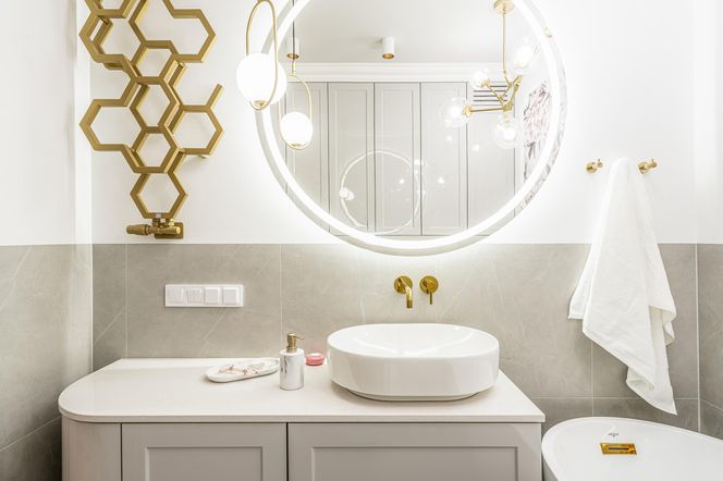 90-m mieszkanie w stylu glamour