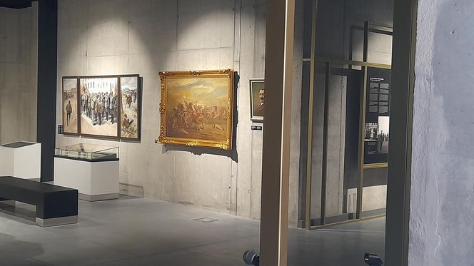 Muzeum Bitwy Warszawskiej. Pierwsze zdjęcia ze środka