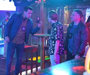 Pierwsza miłość, odcinek 4014: Hubert (Rafał Szałajko), Piotrek (Michał Mikołajczak)