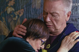 Barwy szczęścia odcinek 2045, Irenka (Krystyna Tkacz), Ludwik (Marek Lewandowski)