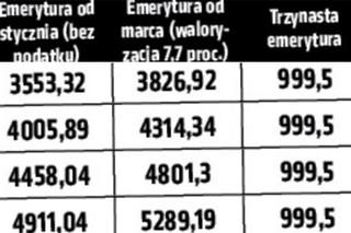 Emerycie! Tyle dostaniesz w przyszłym roku