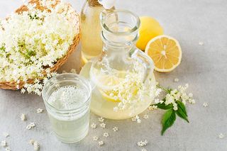 Do domowej lemoniady dodaję te aromatyczne kwiaty. Ten napój najlepiej orzeźwia w ciepłe dni 