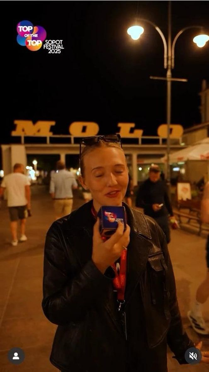 Wnuczka Grażyny Szapołowskiej podbiła Sopot! Pokazała kulisy festiwalu