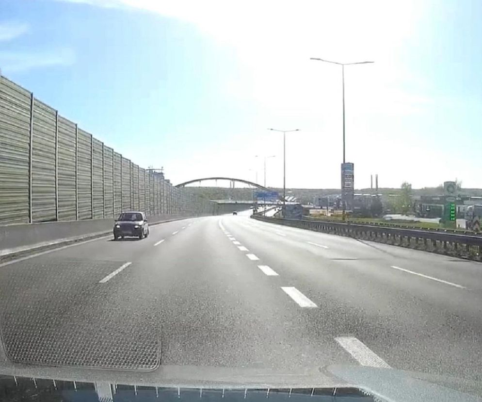 Senior pędził autostradą pod prąd. To najbardziej zatłoczony odcinek w Polsce