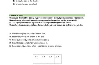 Egzamin ósmoklasisty 2025 - angielski