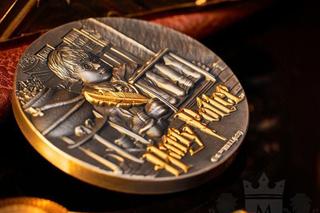 Harry Potter. Moneta z polskiej mennicyto prawdziwe cudeńko! Postało tylko 100 sztuk!