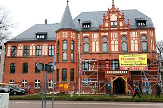 Państwowa Szkoła Muzyczna w Szczecinku po remoncie dachu