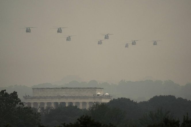Parada wojskowa w USA