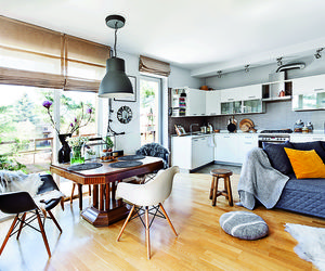 Joanna sama urządziła dwupoziomowe mieszkanie. Króluje tu styl skandynawski i rękodzieło