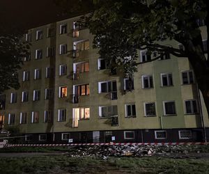 Potężny pożar w Koszalinie