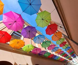 Tarnowskie Umbrella Sky na ul. Piekarskiej