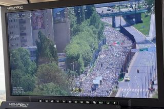 Policyjne zabezpieczenie piłkarskiego finału Pucharu Polski (2.05.2025)