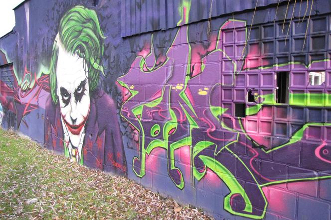 Ogromny Joker zdobi Rzeszów