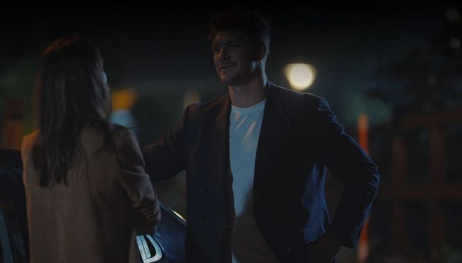 M jak miłość odc. 1887. Martyna (Magdalena Turczeniewicz), Marcin (Mikołaj Roznerski)