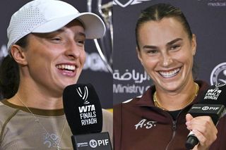 Wyluzowana Iga Świątek w króciutkich obcisłych leginsach! Sabalenka postawiła na fiolet, a Anisimova odkryła niemal cały dół