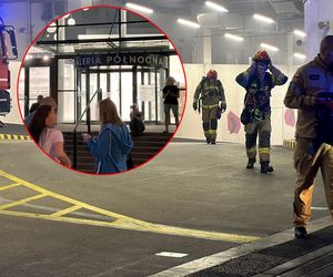 W Galerii Północnej zapalił się samochód. Ewakuacja centrum handlowego