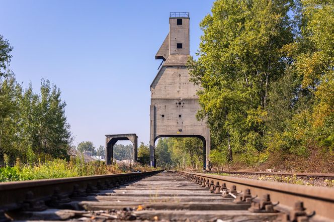 Wieża do nawęglania parowozów - Warszawa-Odolany