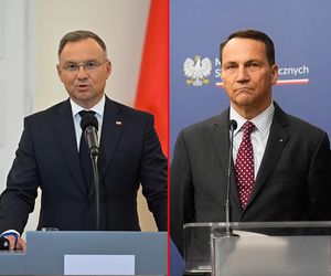 Ależ iskrzy! Duda przejechał się po Sikorskim! Ten nie pozostał mu dłużny!