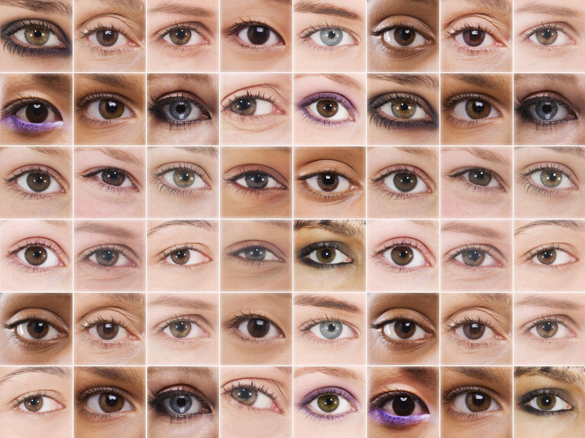 Разновидности карих глаз