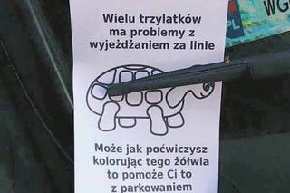 Warszawa: Był karny k***. Teraz czas na karnego żółwia?