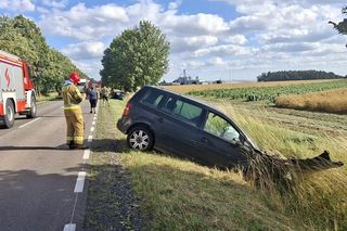 W wyniku zdarzenia DK 19 w Łosicach została całkowicie zablokowana