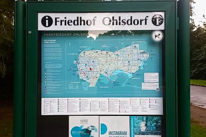 Ohlsdorfer Friedhof w Hamburgu