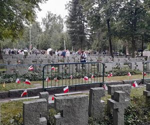 81. rocznica wybuchu Powstania Warszawskiego. Uroczystości przy pomniku Gloria Victis