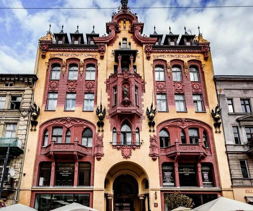 To najpiękniejsza kamienica w Łodzi według AI. Niezwykle dekoracyjna elewacja