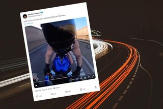 299 km/h pod Martwą Wisłą. Motocyklista sam wrzucił do sieci szokujące wideo 