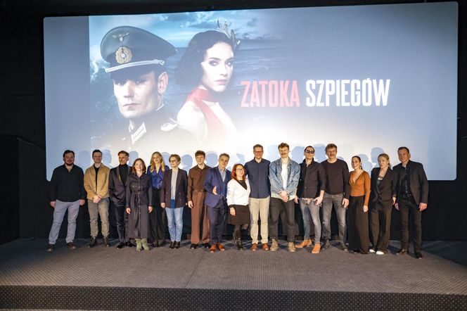 Gelner, Wieczorkowski i Grabowski na premierze serialu "Zatoka szpiegów 2". Co za przystojniaki!