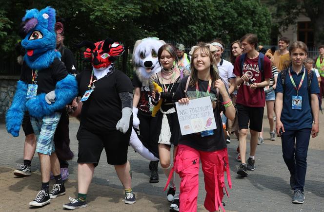 Marsz futrzaków w Lublinie. Tak wyglądał I Lubelski Fursuitwalk