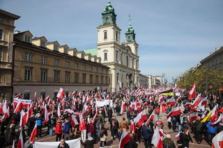   Wielki marsz w Warszawie 12.04.2025