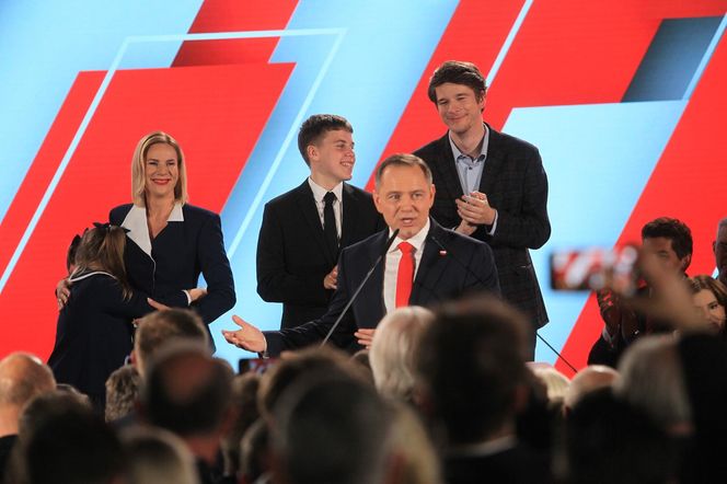 Tak córeczka Nawrockiego skradła show tacie! 
