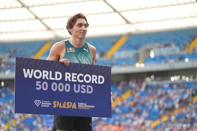 Sportowcy podczas Memoriału Kamili Skolimowskiej na Stadionie Śląskim