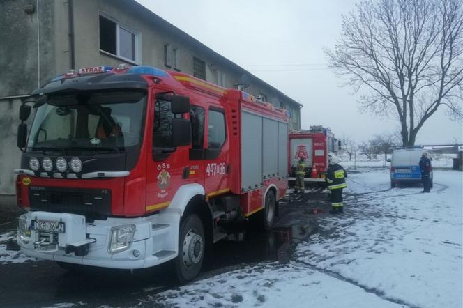 OSP w Krępnej: Makabryczna akcja w mieszkaniu! Nikt nie wiedział o pożarze!?