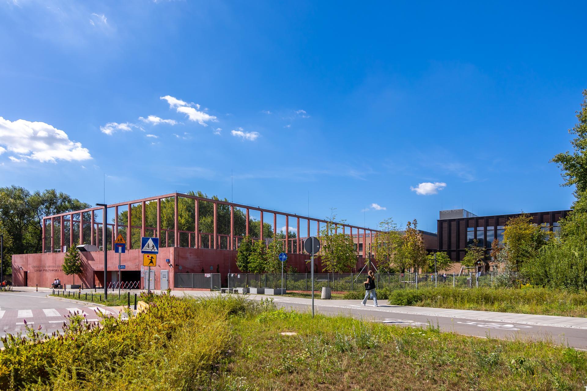 Szkoła w Wilanowie - nowe zdjęcia