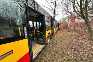 Wypadek autobusu na Ursynowie