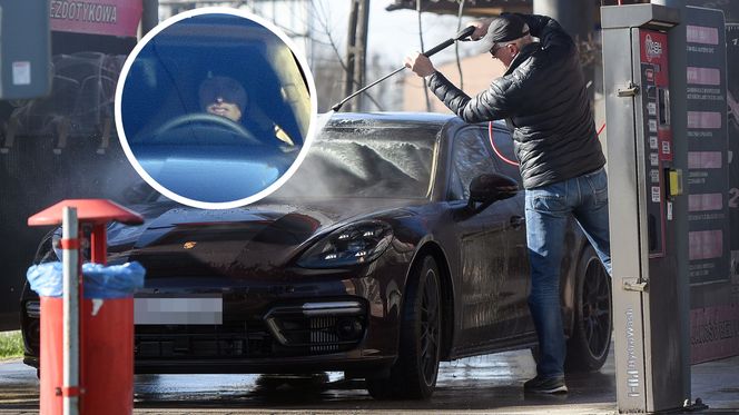 Tata wypucował Idze porsche