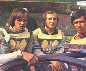 Stary żużel w kolorze