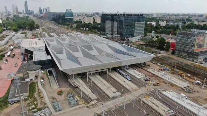 Tak zmienia się dworzec PKP Warszawa Zachodnia