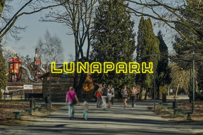 To jedna z propozycji neonu Lunaparku