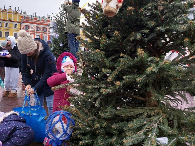  Zamojskie przedszkola i szkoły dekorowały choinki