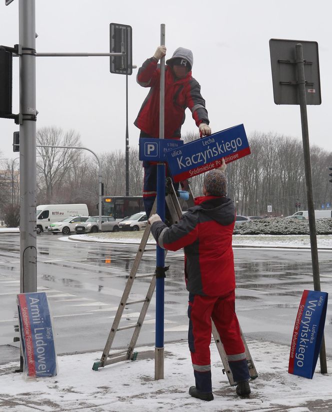 Ulica Lecha Kaczyńskiego wróci do Warszawy? Tak znikała w 2019 roku