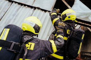 Pożar skateparku w Karwinie. Młody Polak podejrzany o podpalenie