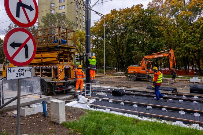 Budowa tramwaju do Wilanowa na kilka tygodni przed otwarciem