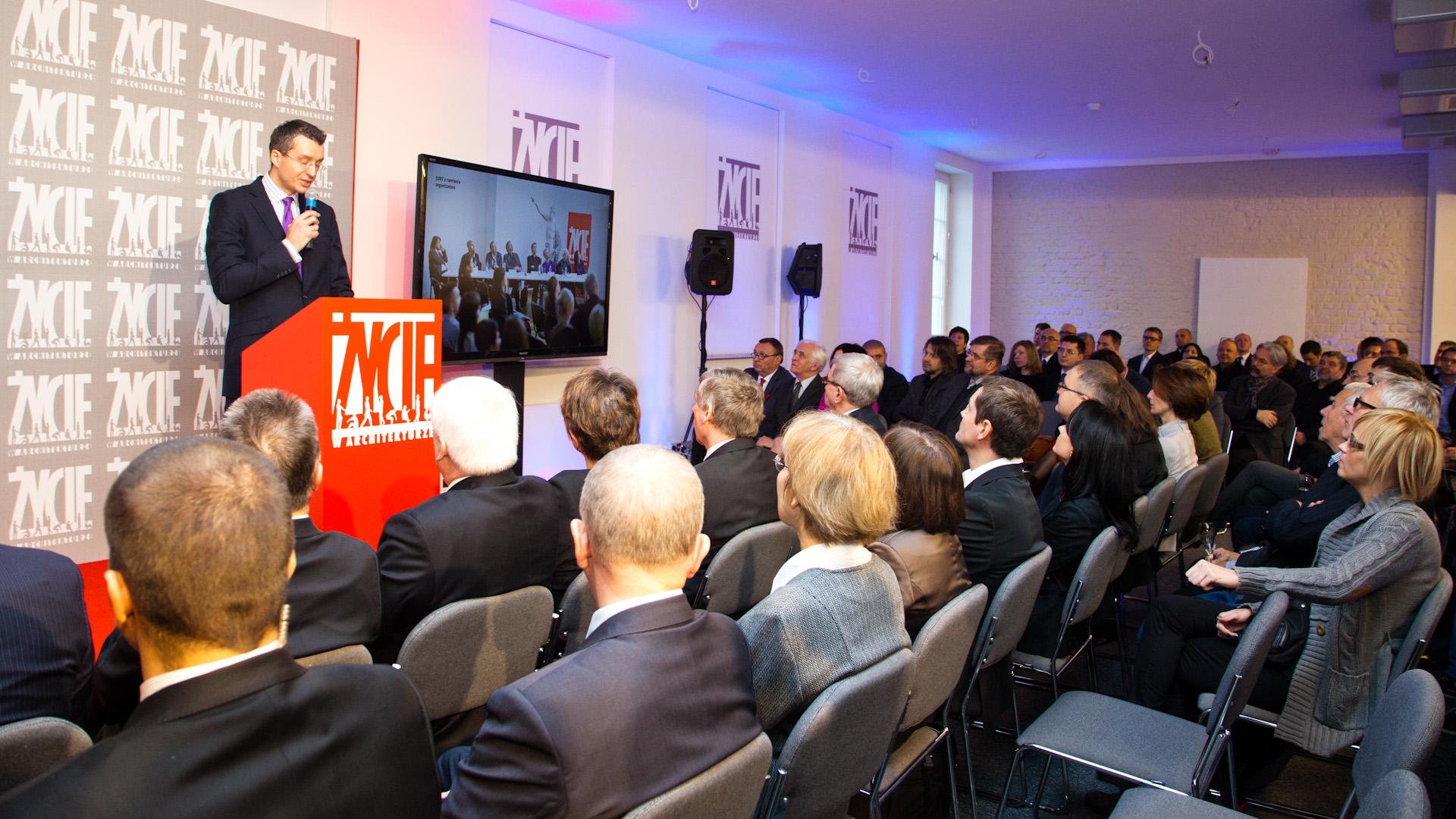 Rozstrzygniecie konkursu ŻYCIE W ARCHITEKTURZE - gala finałowa