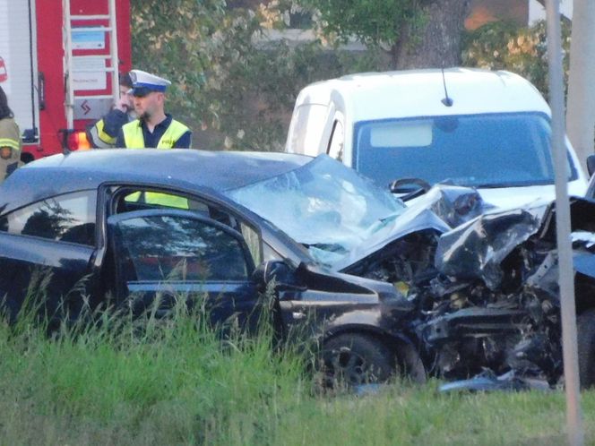 Wypadek na łuku drogi pod Warszawą. Zginął obywatel Ukrainy