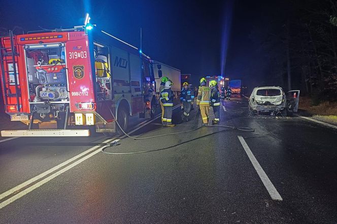 Wypadek śmiertelny na DK74 w Ćmińsku