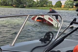 Dramatyczna akcja ratunkowa pod Toruniem. Przewróciła się łódka z żeglarzami