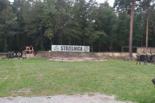 Ćwiczenia klas mundurowych w Nowej Sarzynie